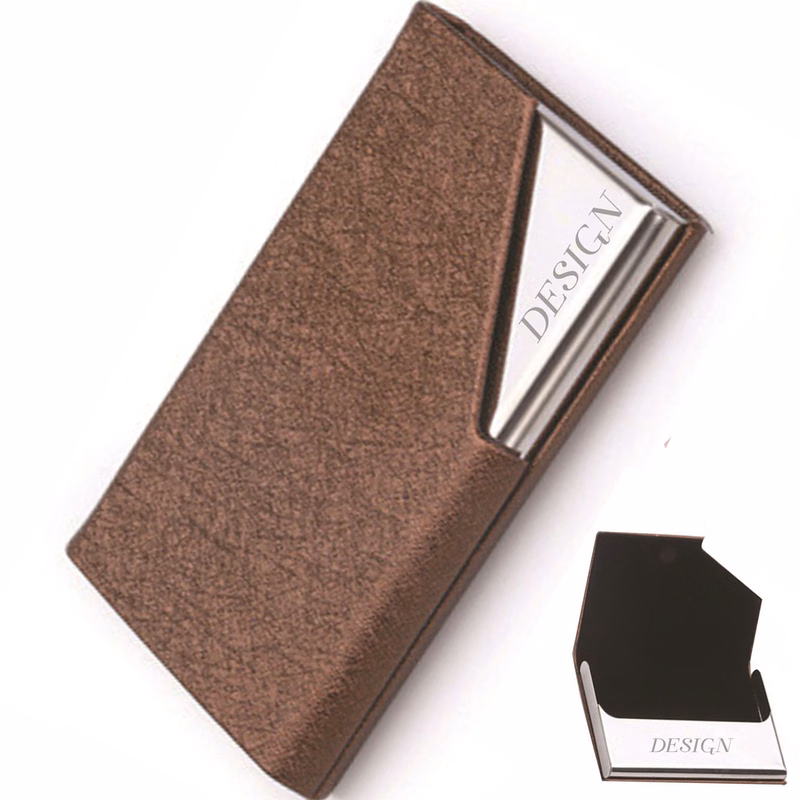 MOQ50 Elegant Aluminum Magnetic Card Wallet