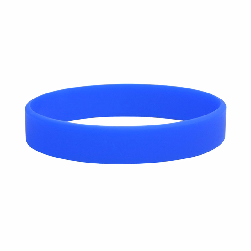 Silicone Material Debossed Text Wristband