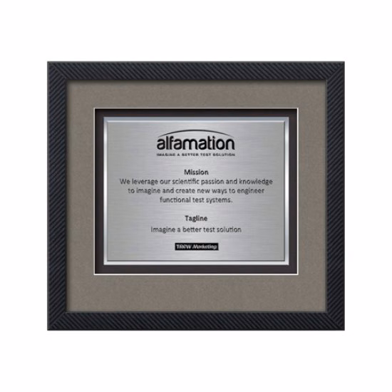 Primrose Certificate TexEtch - Carbon Fiber