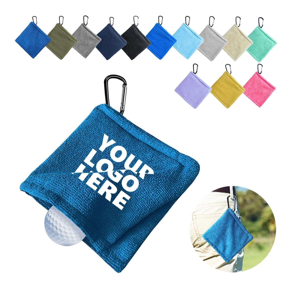 Golf Ball Cleaning Towel 1
