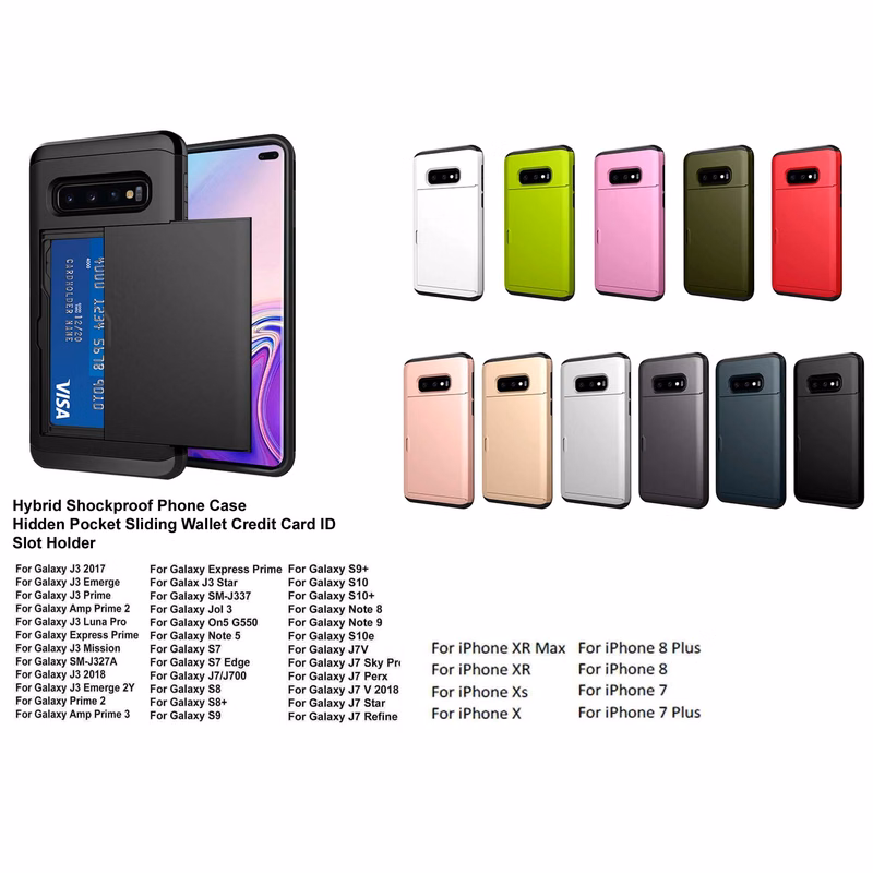 iBank ® Galaxy S7/S7 Edge/S8/S8 Plus Credit Card Holder Case