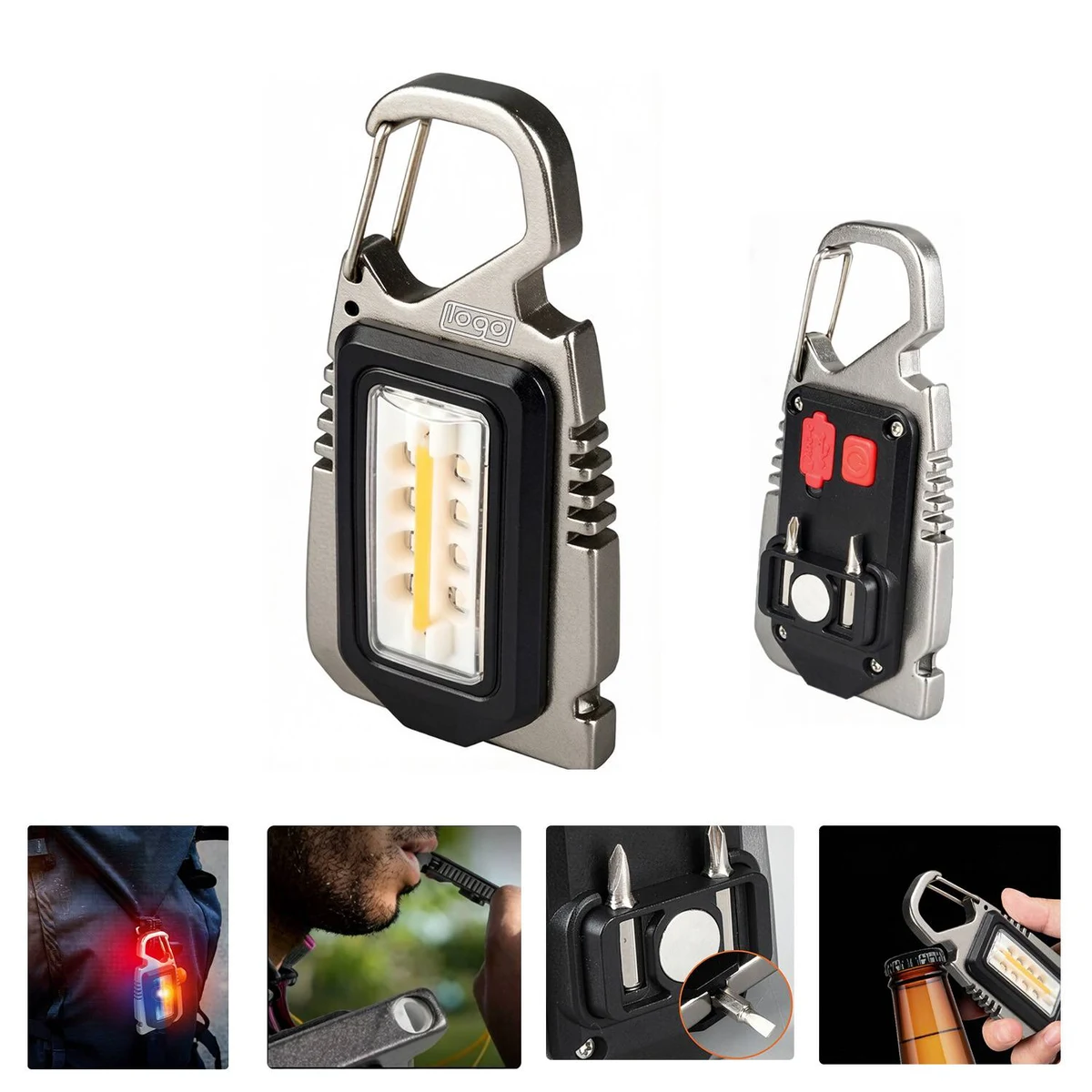 Multifunctional Outdoor Keychain Light 1