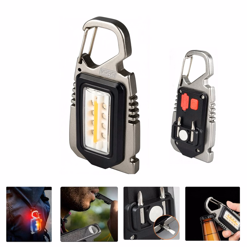 Multifunctional Outdoor Keychain Light