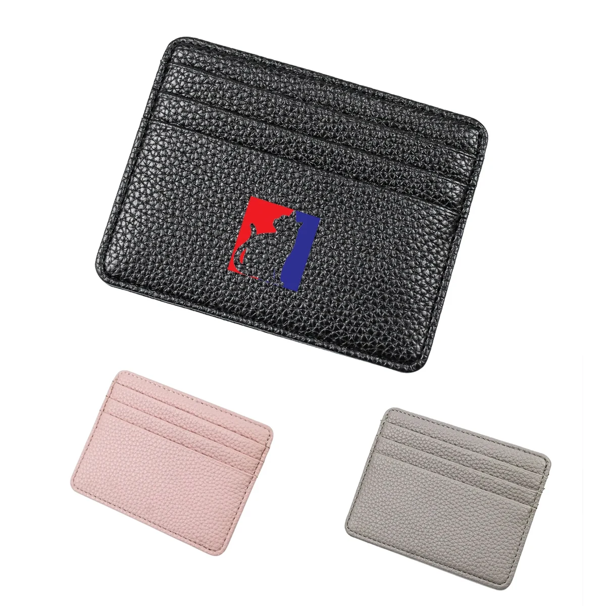 Credit Card Holder Slim Wallet Leather 1