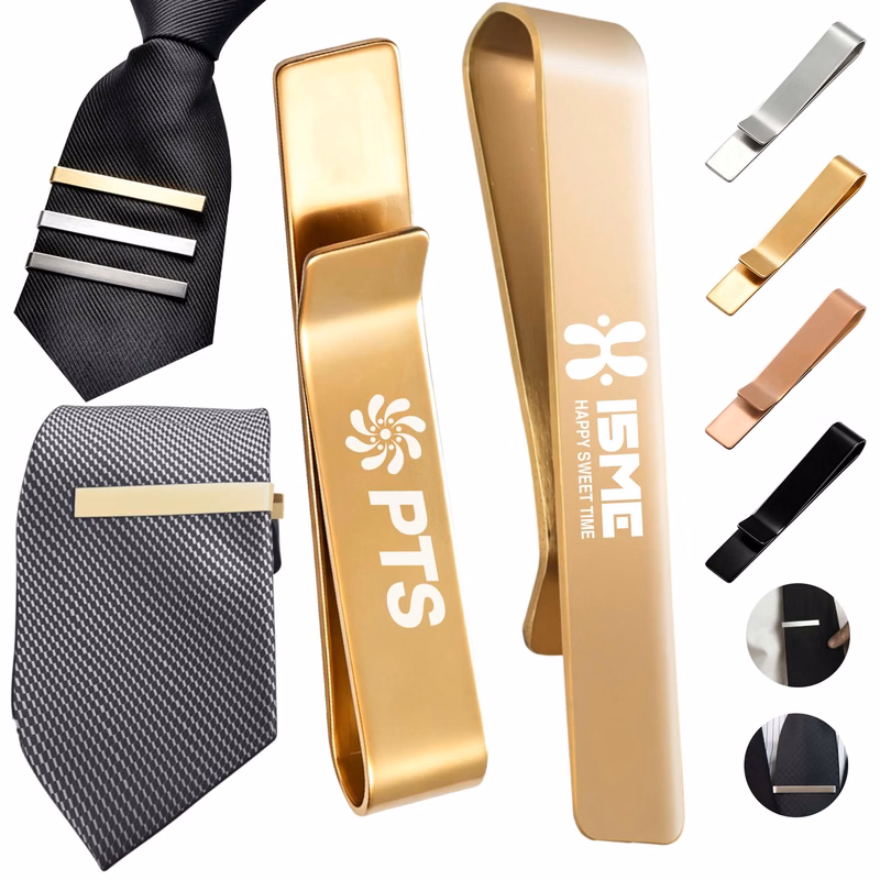 Stainless Steel Metal Tie Clip for Necktie