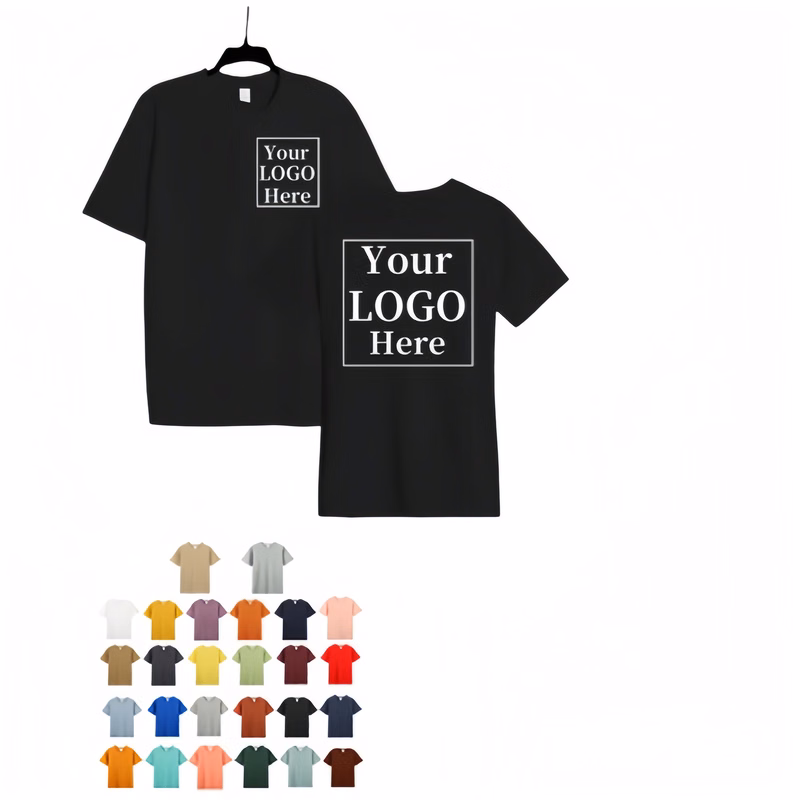 Cotton T-Shirt Custom Short Sleeved