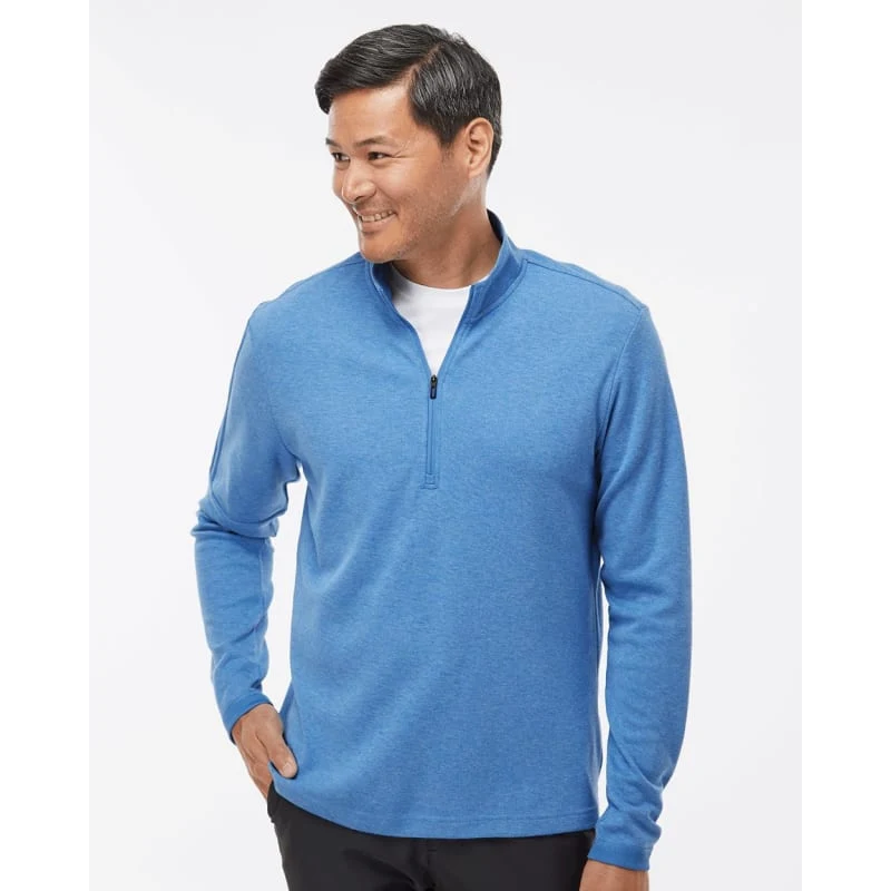 Adidas Men's 3-Stripes Quarter-Zip Sweater Pullover - A554 1