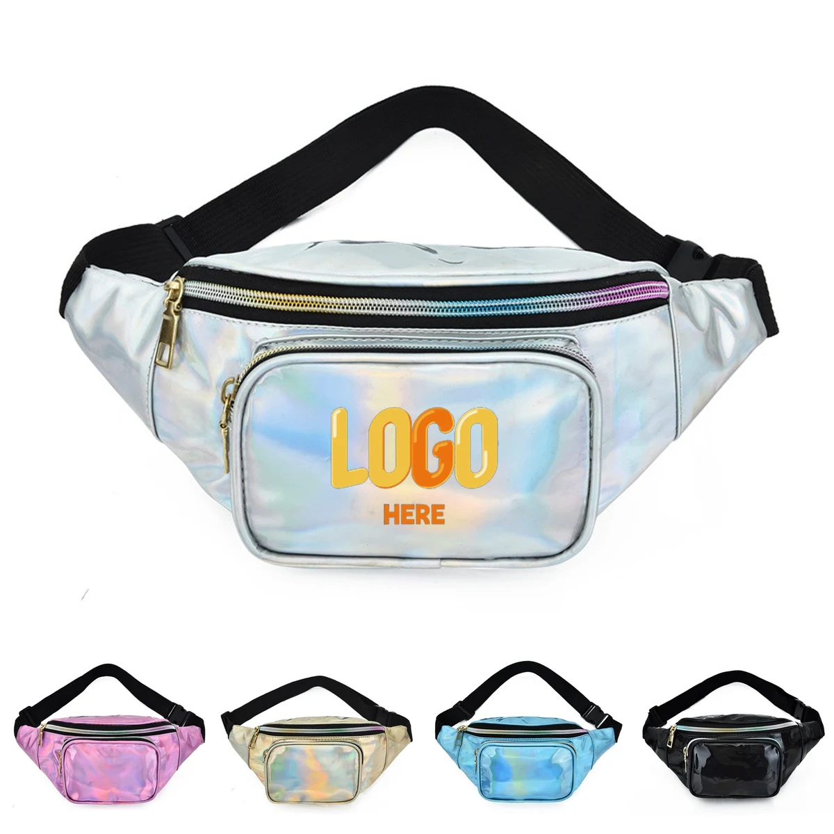 Holographic Shiny Fashion Fanny Pack 1