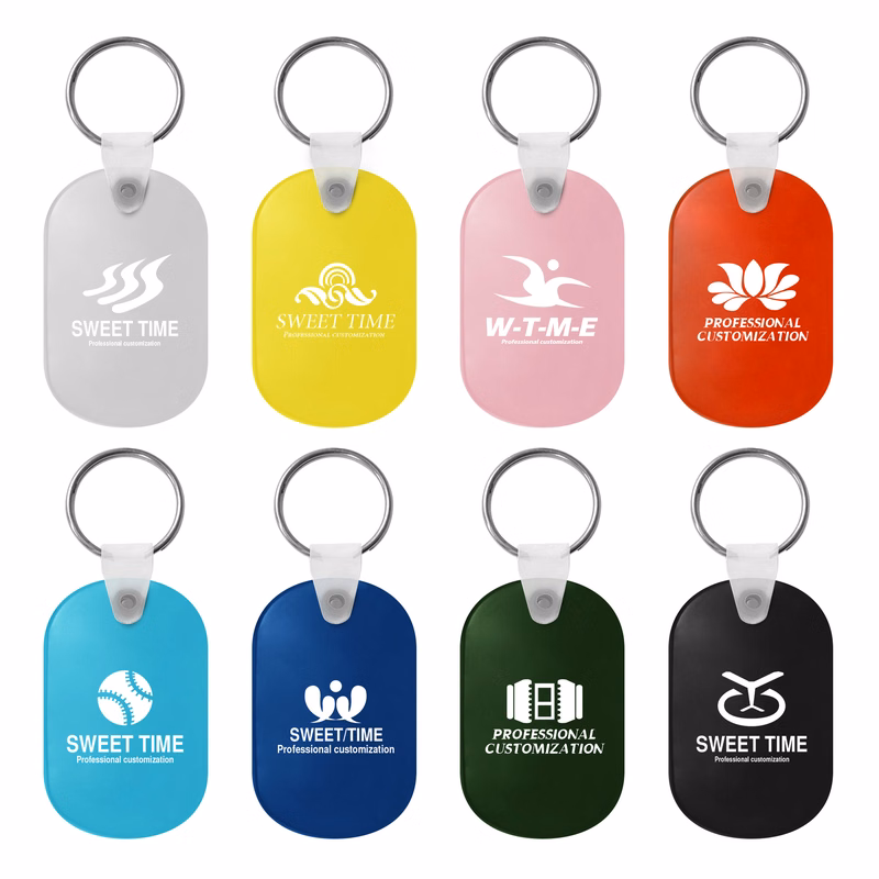Plastic Keychain Tags