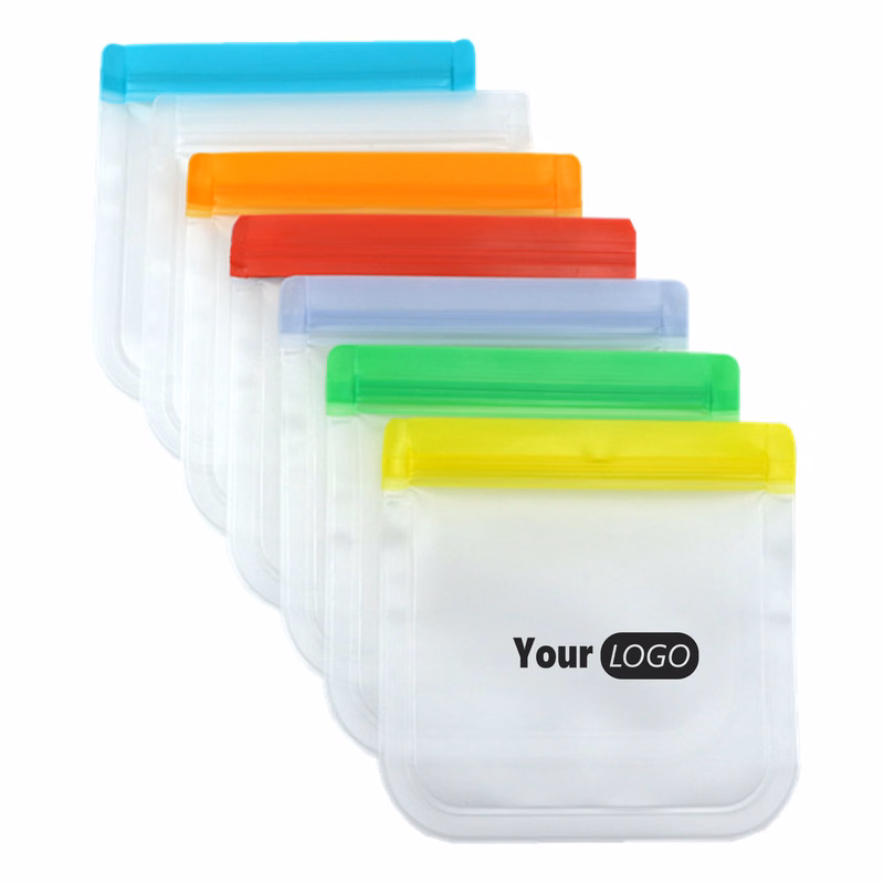Plastic Reusable Leak-Proof Food Bags