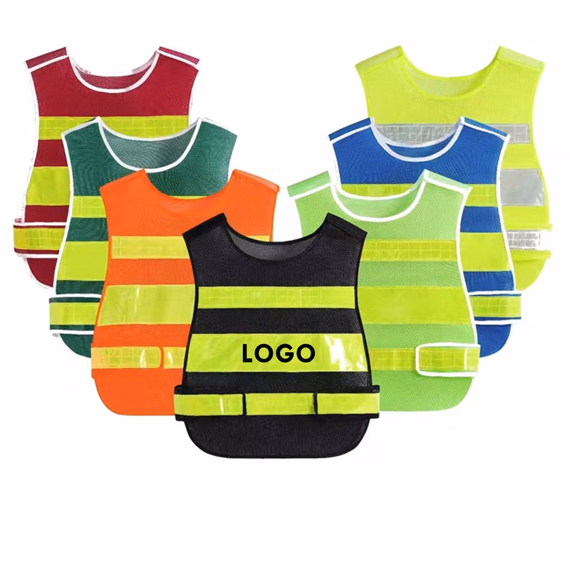 Black Yellow Reflective Vest