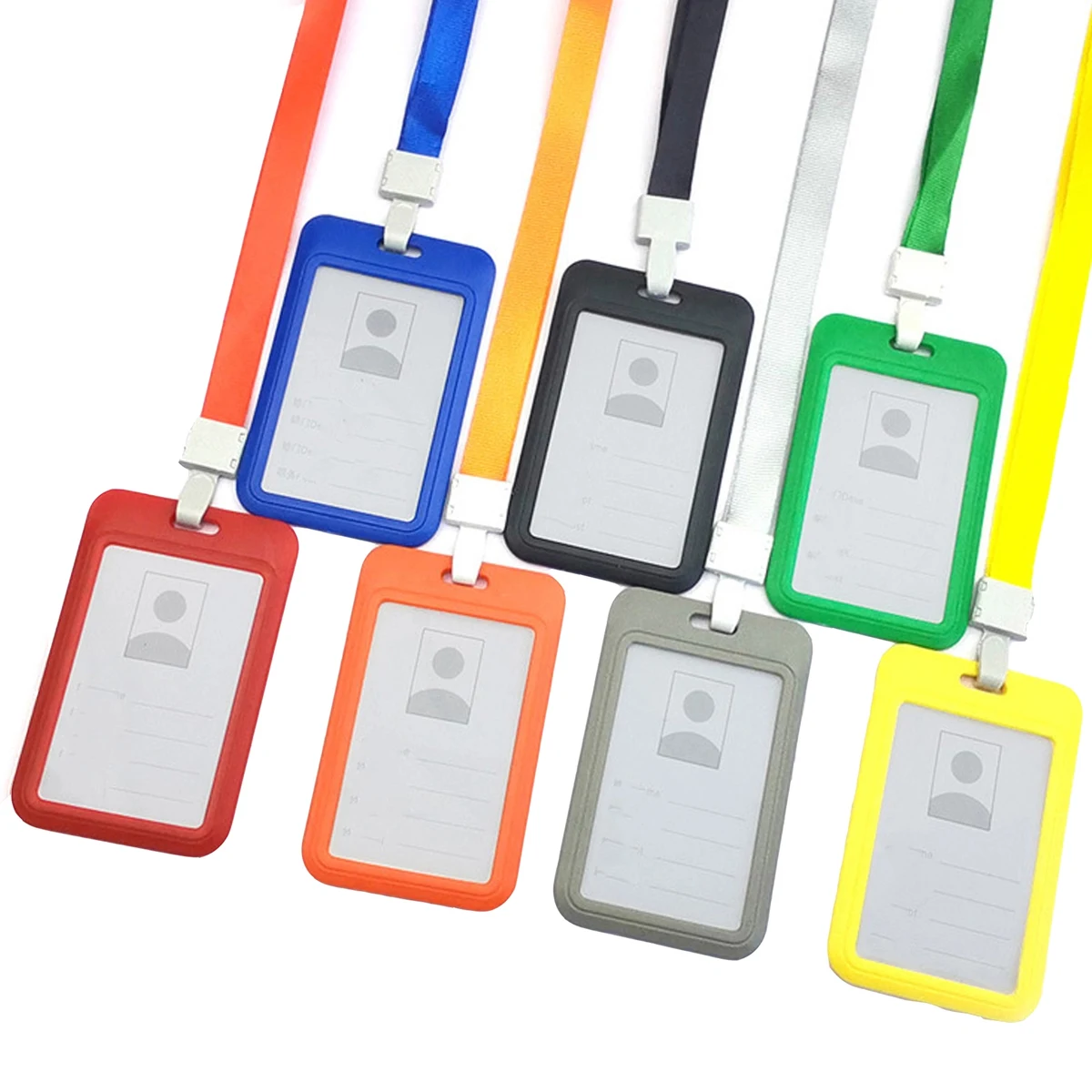 Adjustable Lanyard Badge Card Holder 1