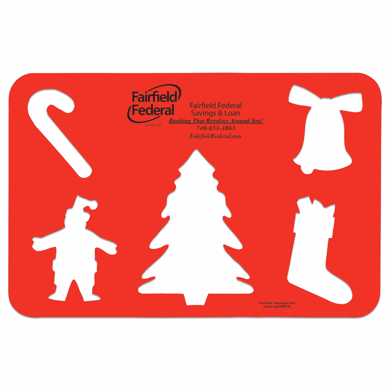 Holiday Poly Stencil