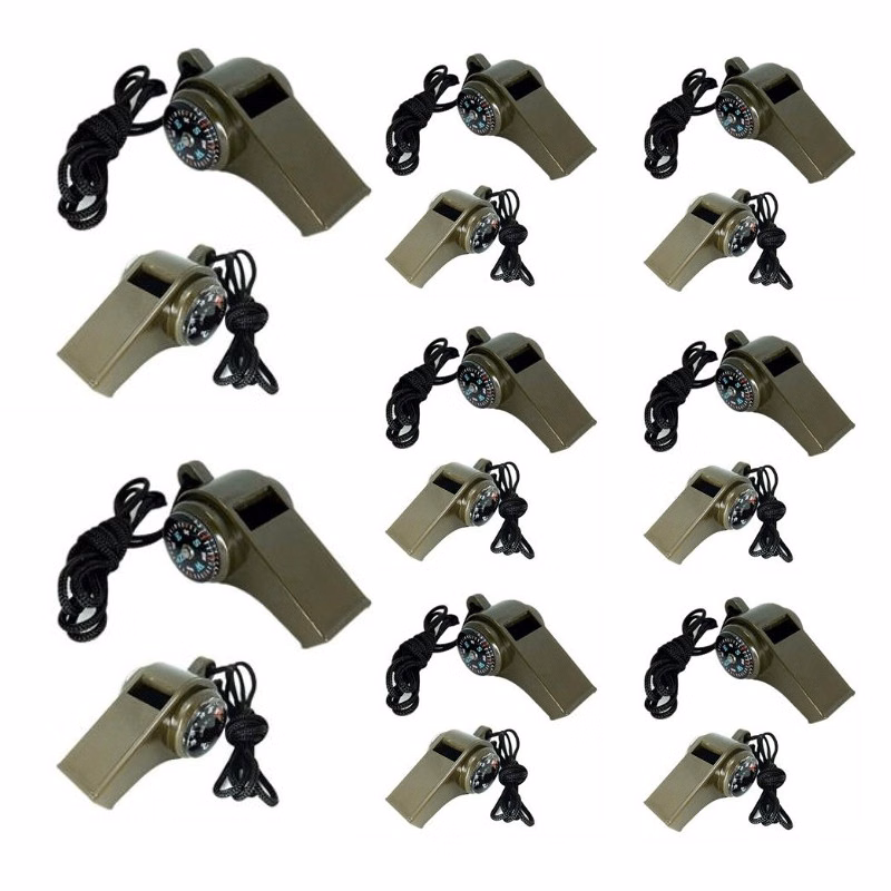 Emergency Survival 3 In 1 Whistle For Outdoor