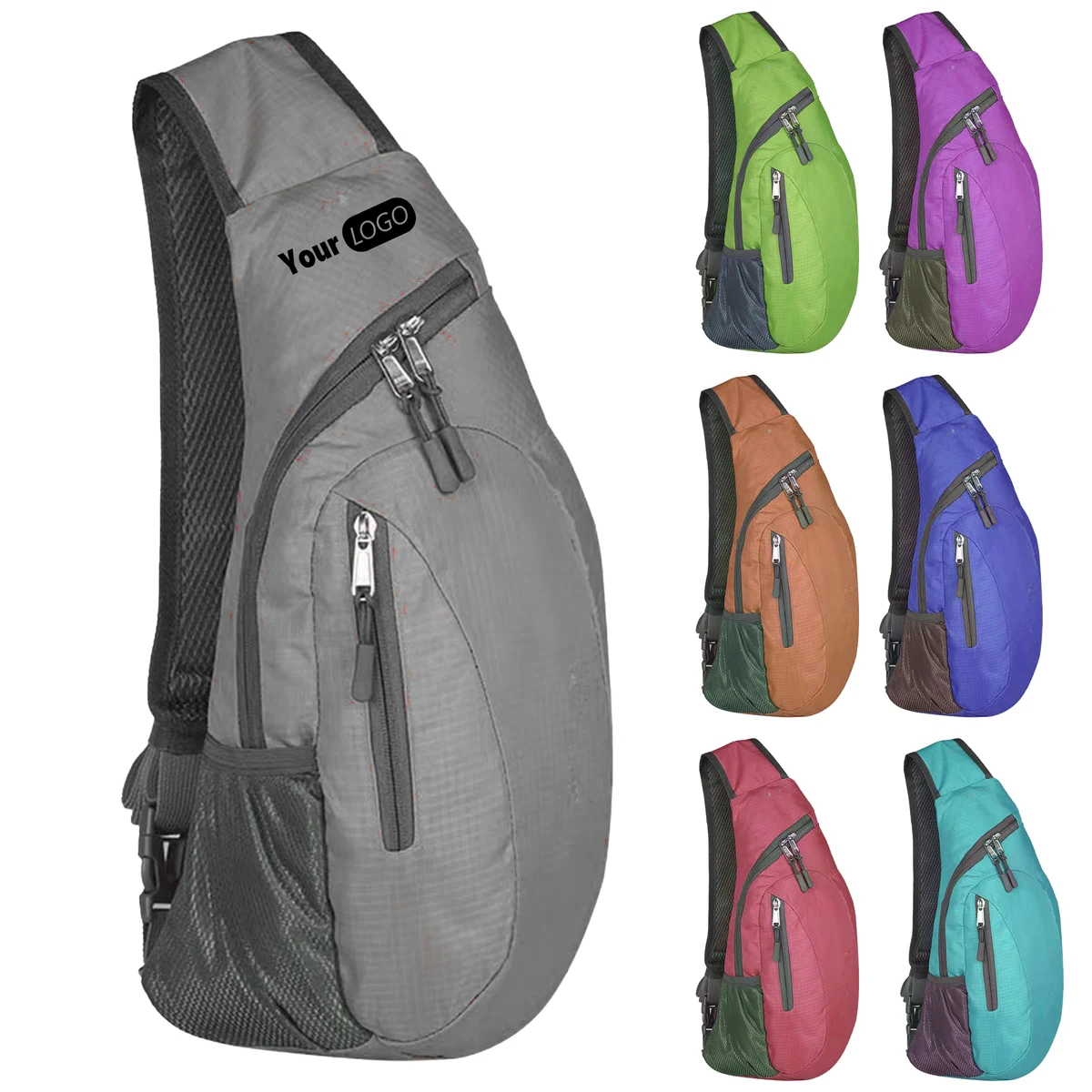 Nylon Versatile Custom Shoulder Bag 1