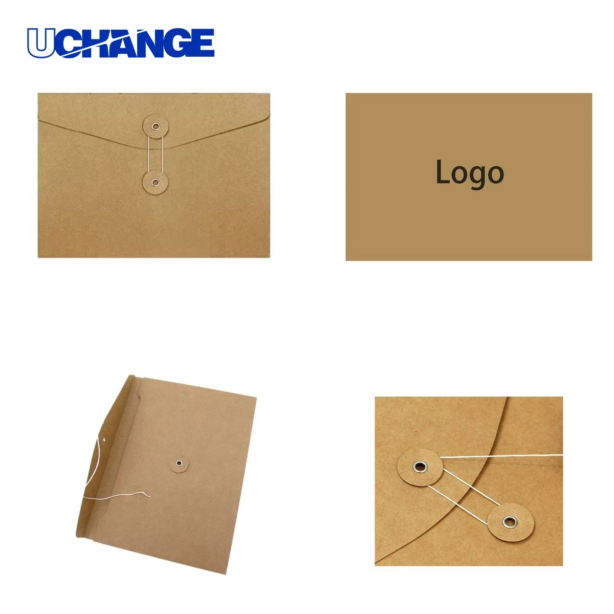 Kraft Paper Document Bag Holder 1