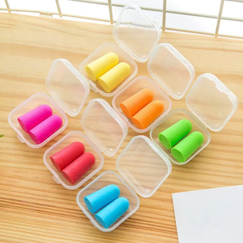 Soft Foam Ear Plug With Plastic Case 1