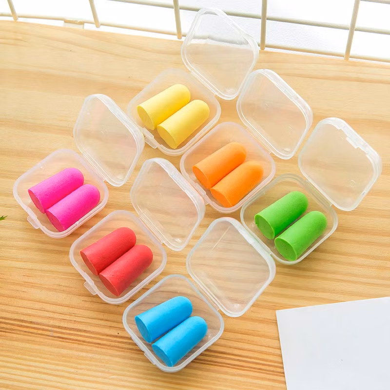 Soft Foam Ear Plug With Plastic Case