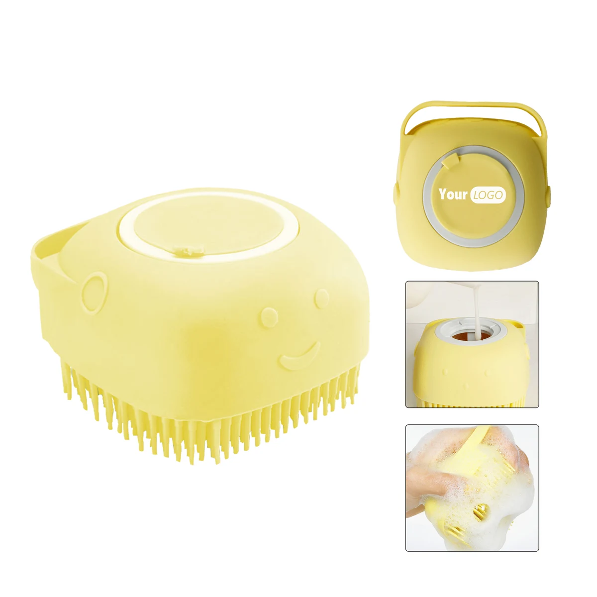Silicone Dog Bath Brush 1