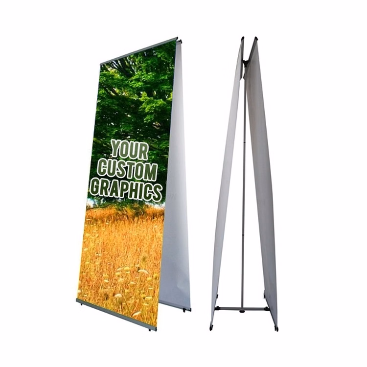 L Banner Stands-Double Sided