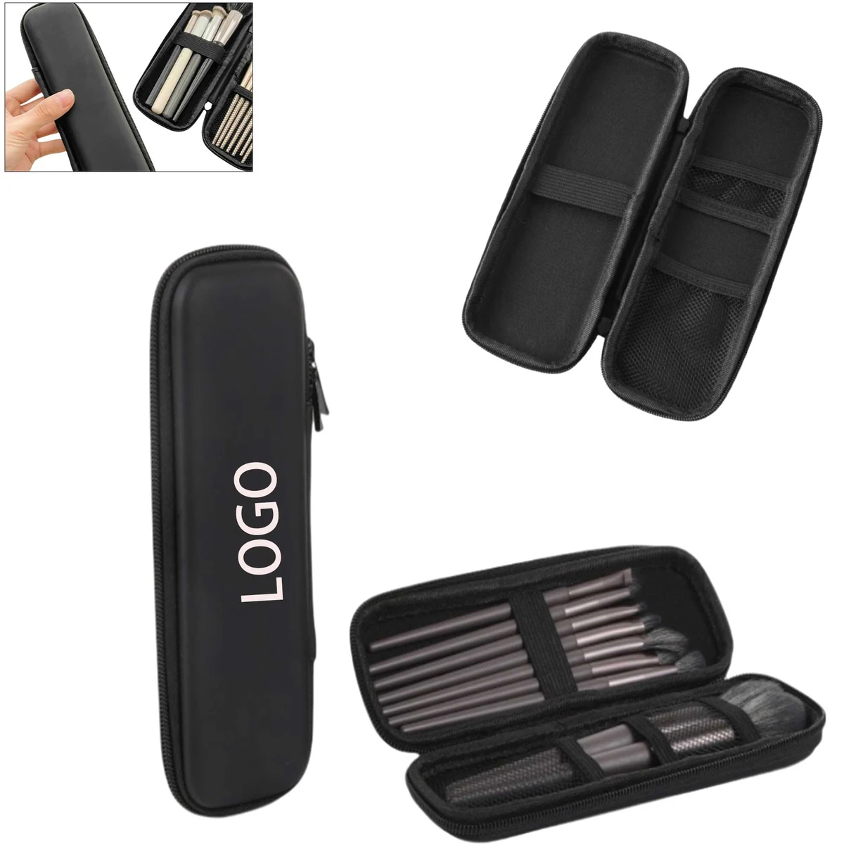 Multifunctional Travel Makeup Brush Bag 1