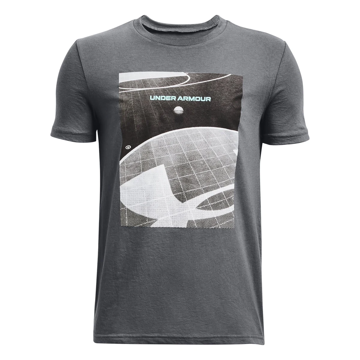 UA Basketball Outside Boys' Short Sleeve 1