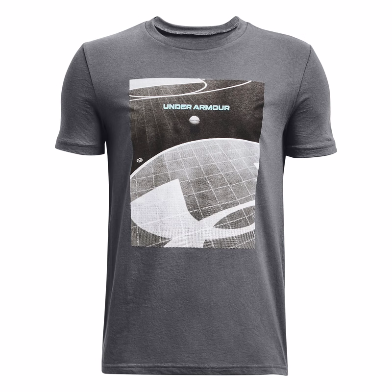 UA Basketball Outside Boys' Short Sleeve