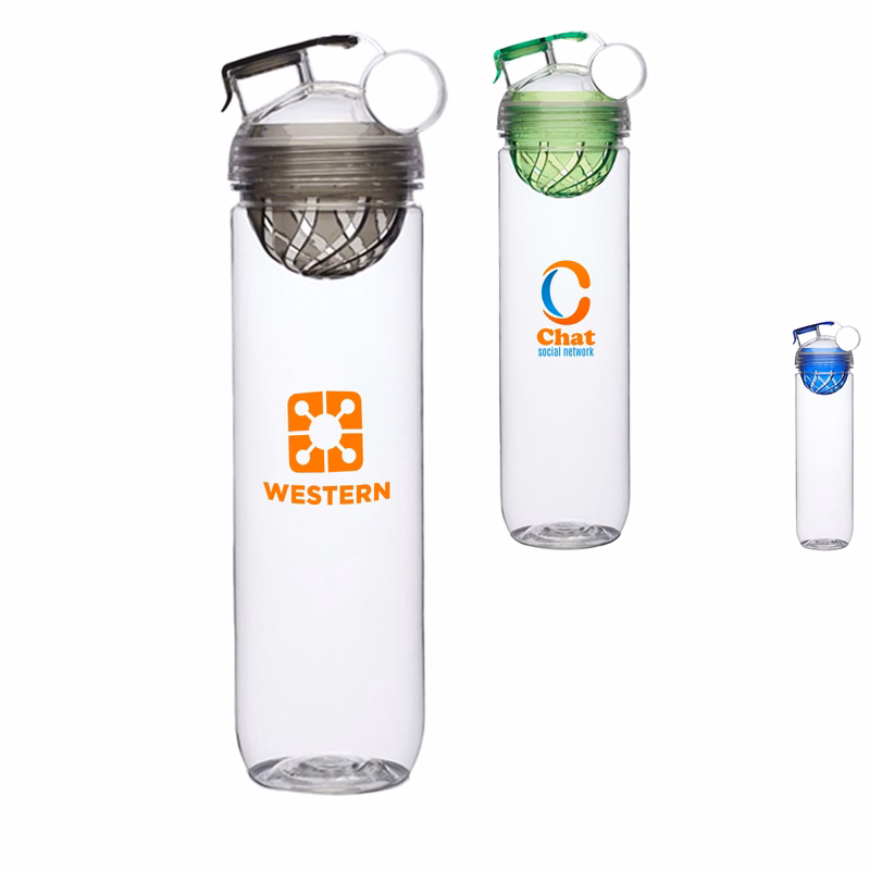 27 oz. BPA free Gridiron Infuser Sports Water Bottles
