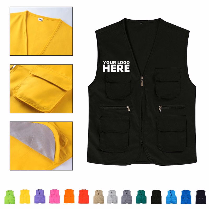 Multi Pockets Fishing Vest