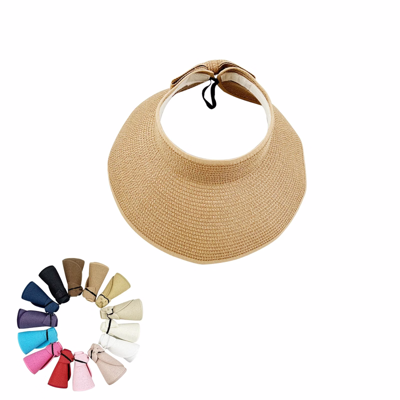 Foldable Beach Sun Straw Hat Outdoor Caps