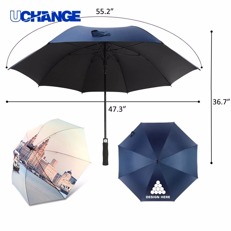 55.2 Inch Automatic Open Golf Umbrella