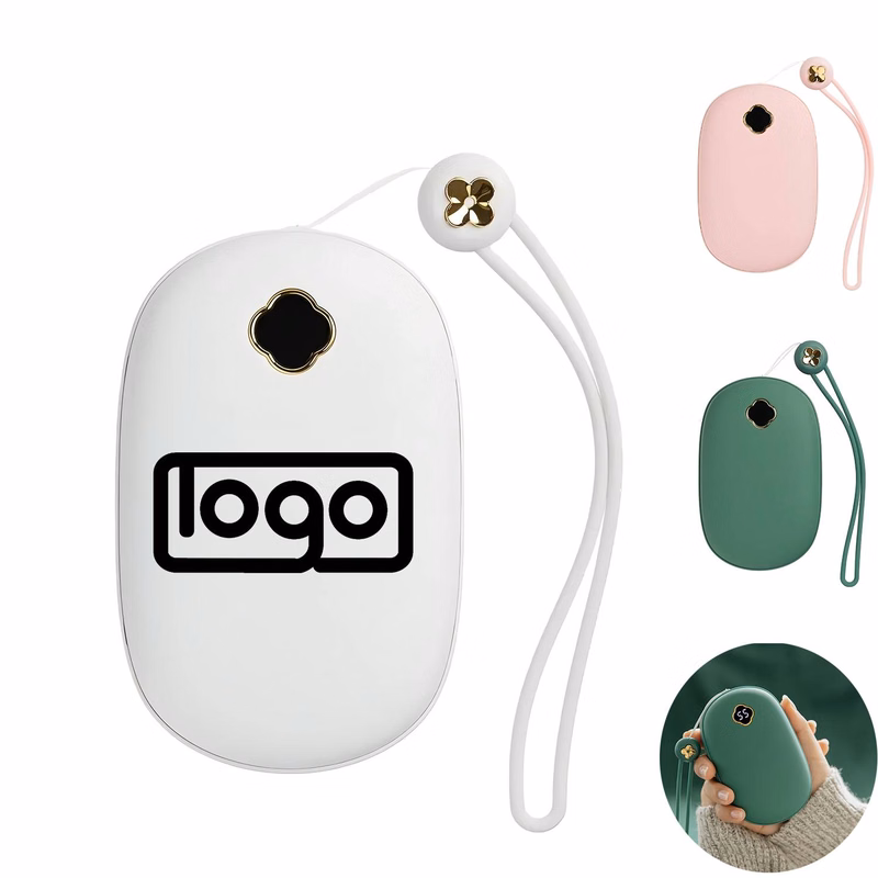 2 In 1 Digital Display Hand Warmer w/ Power Bank