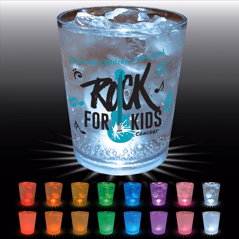 12oz Single Light Plastic Rocks Cup