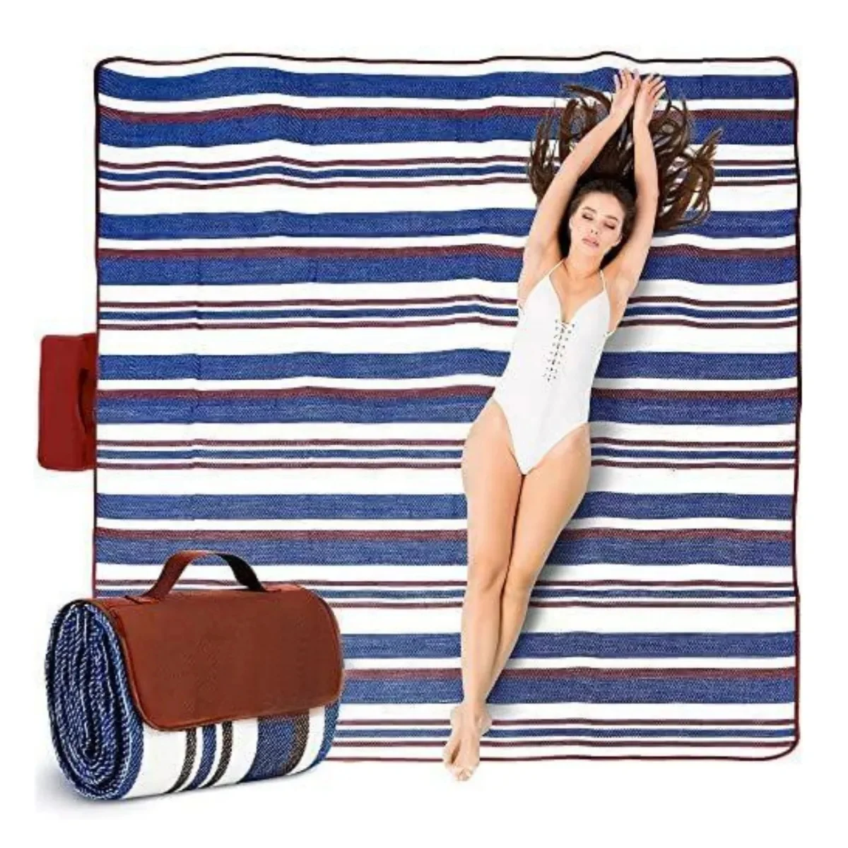 200x200cm Portable Waterproof Picnic Blanket 1