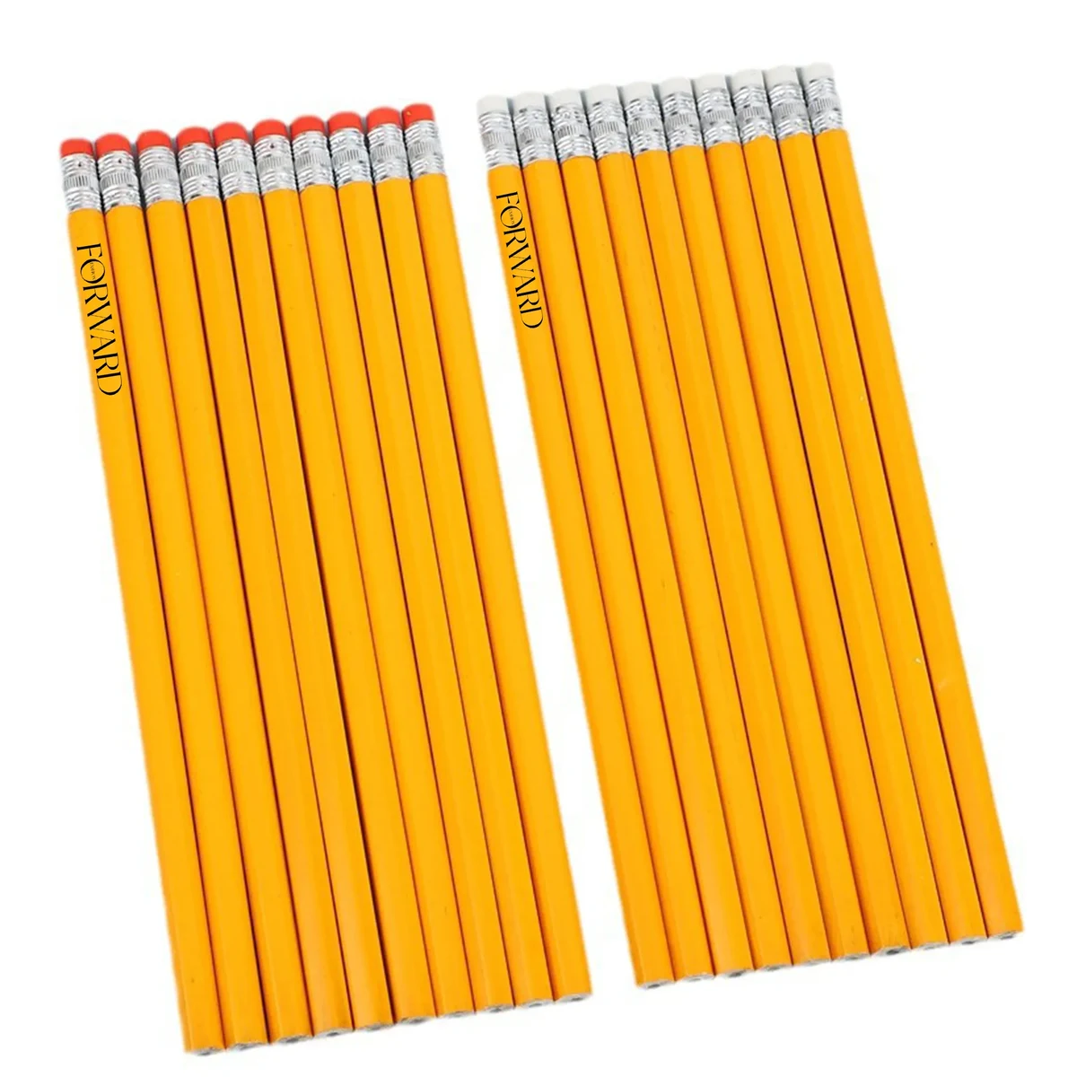 Pencils with Erasers Logo Printed for Students Designers 1