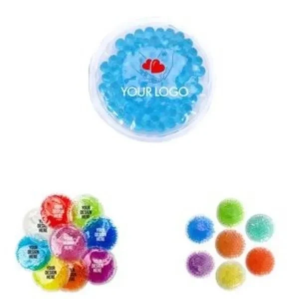 Custom Shapes Round Hot/Cold Reusable Gel Ice Packs 1