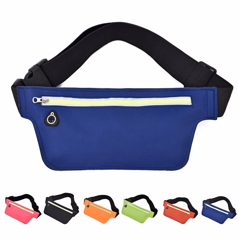 Fanny Pack with Reflective Zipper
