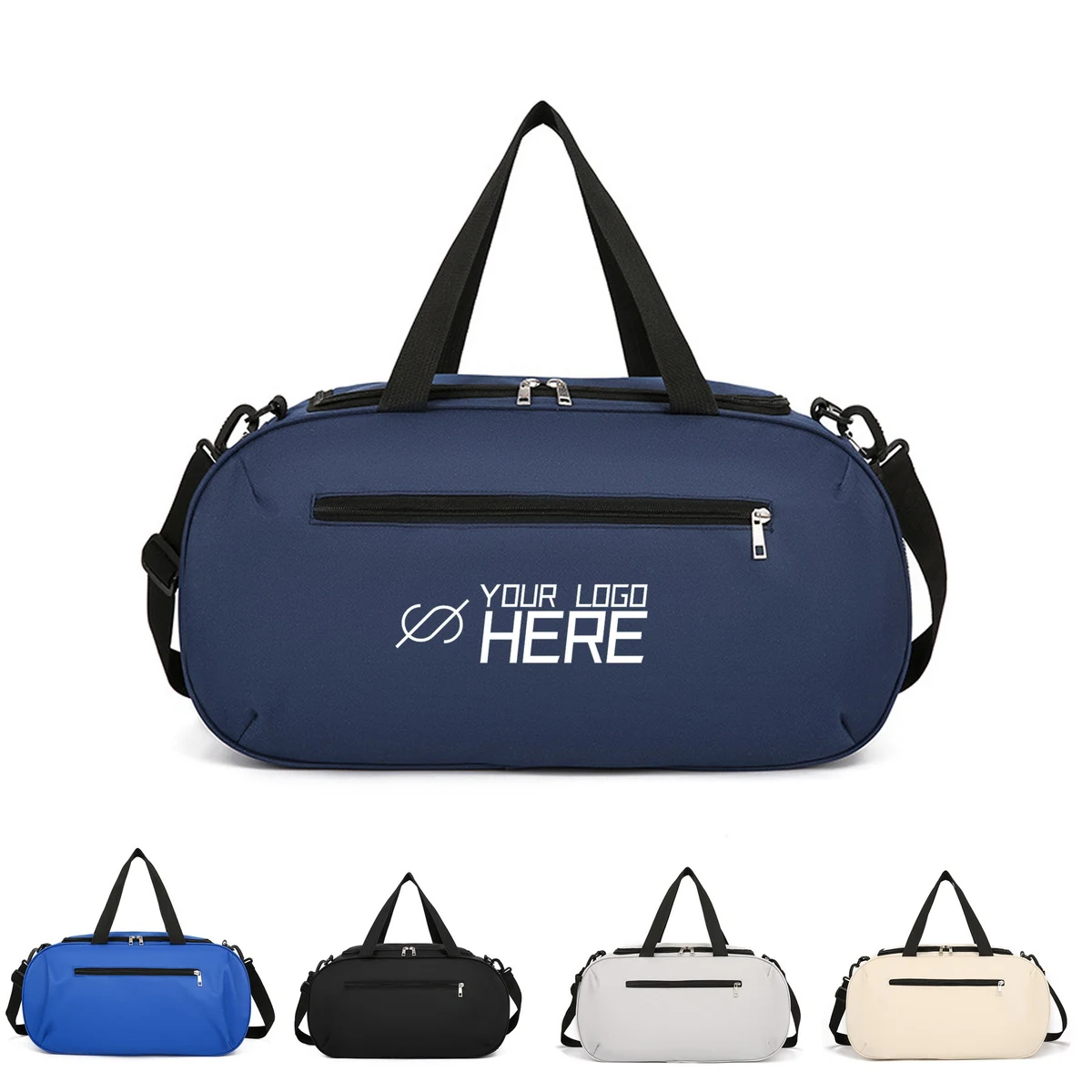 Sport Duffle Bag Including Water Resistant Pouch 1