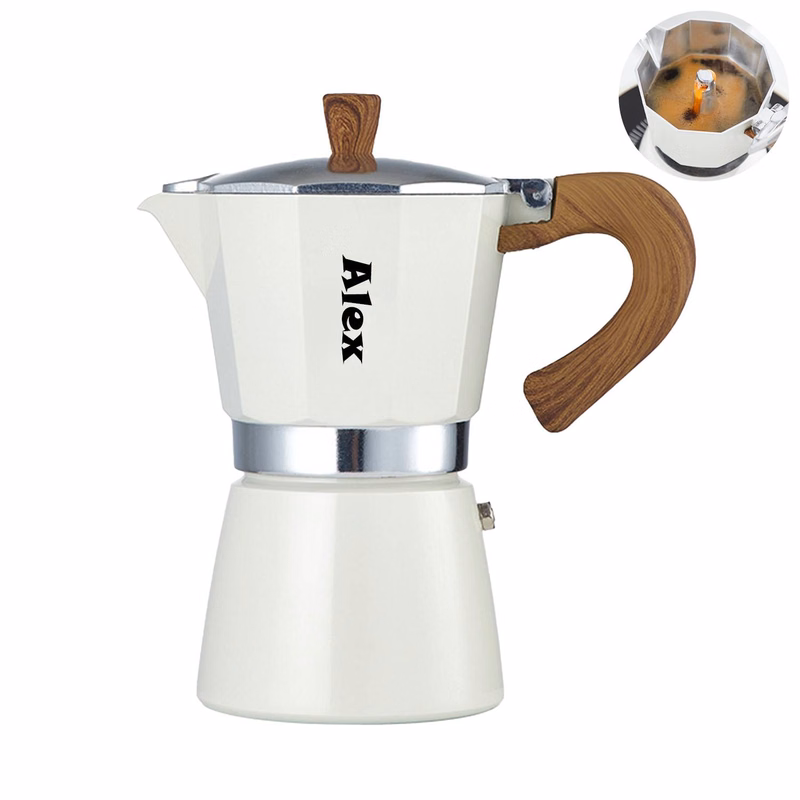 100ML Stovetop Espresso Maker Hand Brewed Coffee Pot