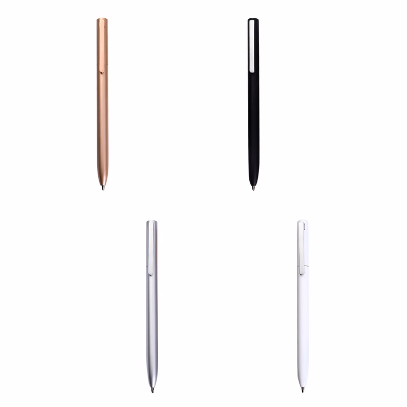 Mental pencilfour colors- black, white, silver and red copper