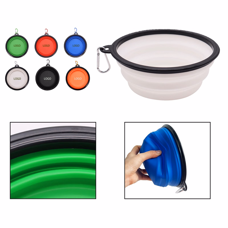 Anti-Tip Foldable Pet Bowl