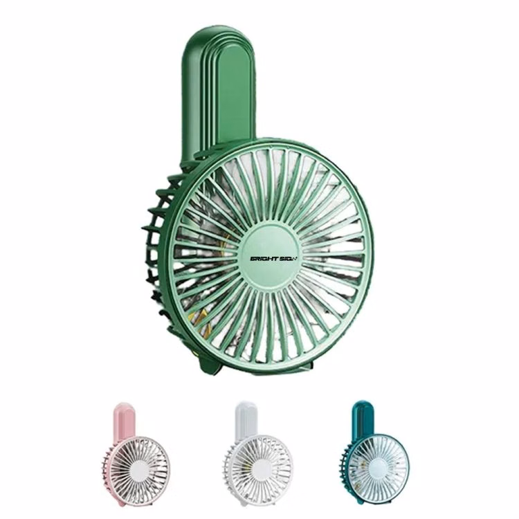 Compact Handheld Fan with Foldable Desktop Stand