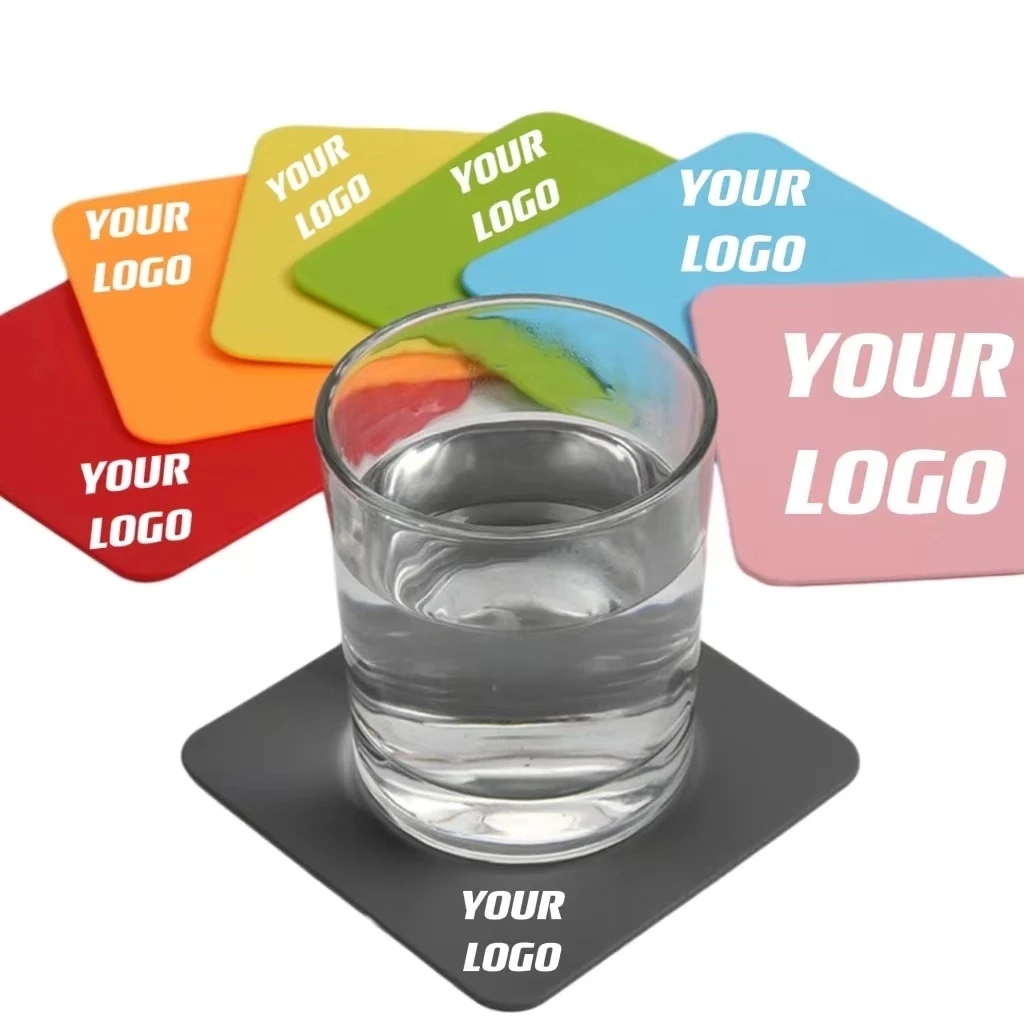 Square Silicone Coasters For Drinks 1