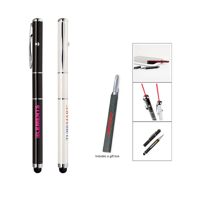 iPad/iphone stylus with laser pointer and ballpoint pen 1