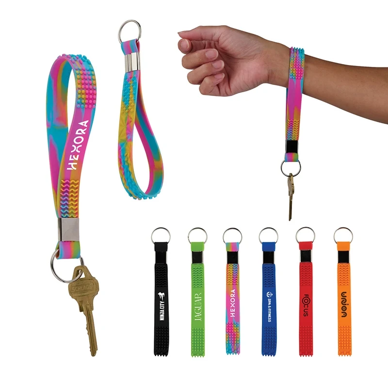 Fefe Tactile Fidget Keychain Wristlet 1