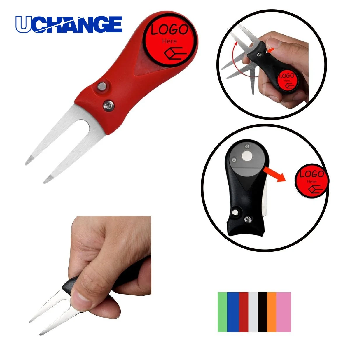ABS Golf Divot Tool Fork for Maintenance 1