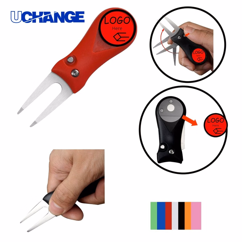 ABS Golf Divot Tool Fork for Maintenance
