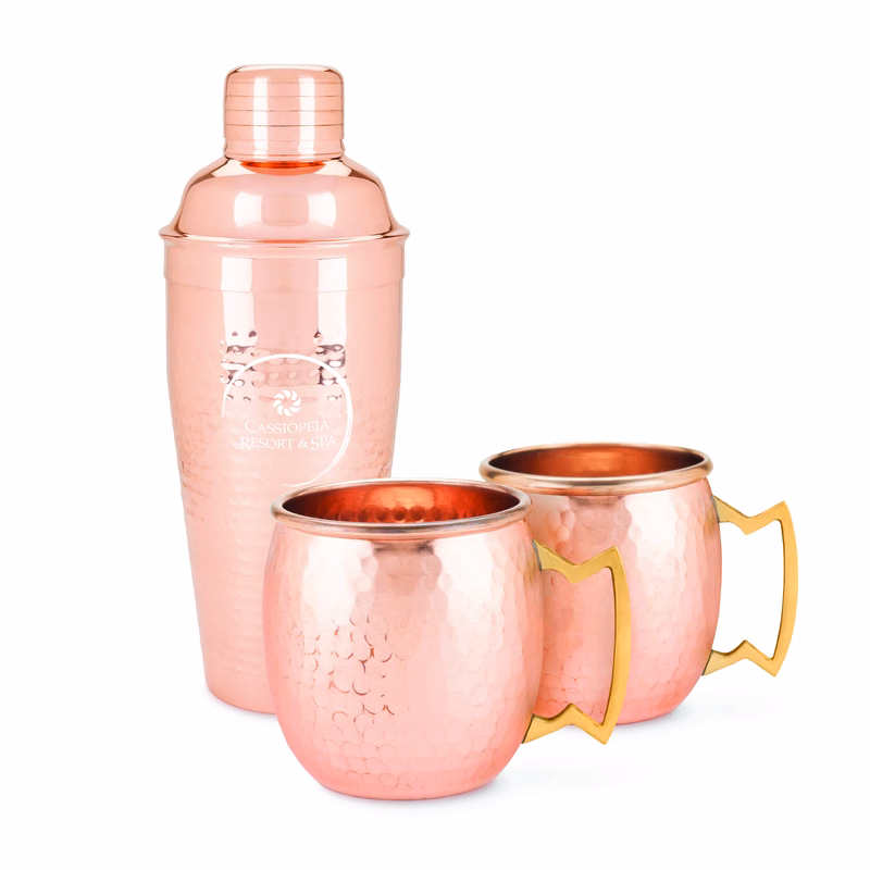 Twine Living® Hammered Copper Bar Set