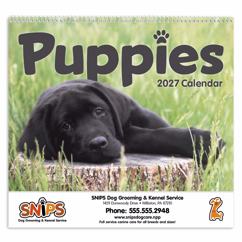 Triumph® Calendars Puppies Calendar