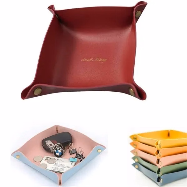 Leather Catchall Tray